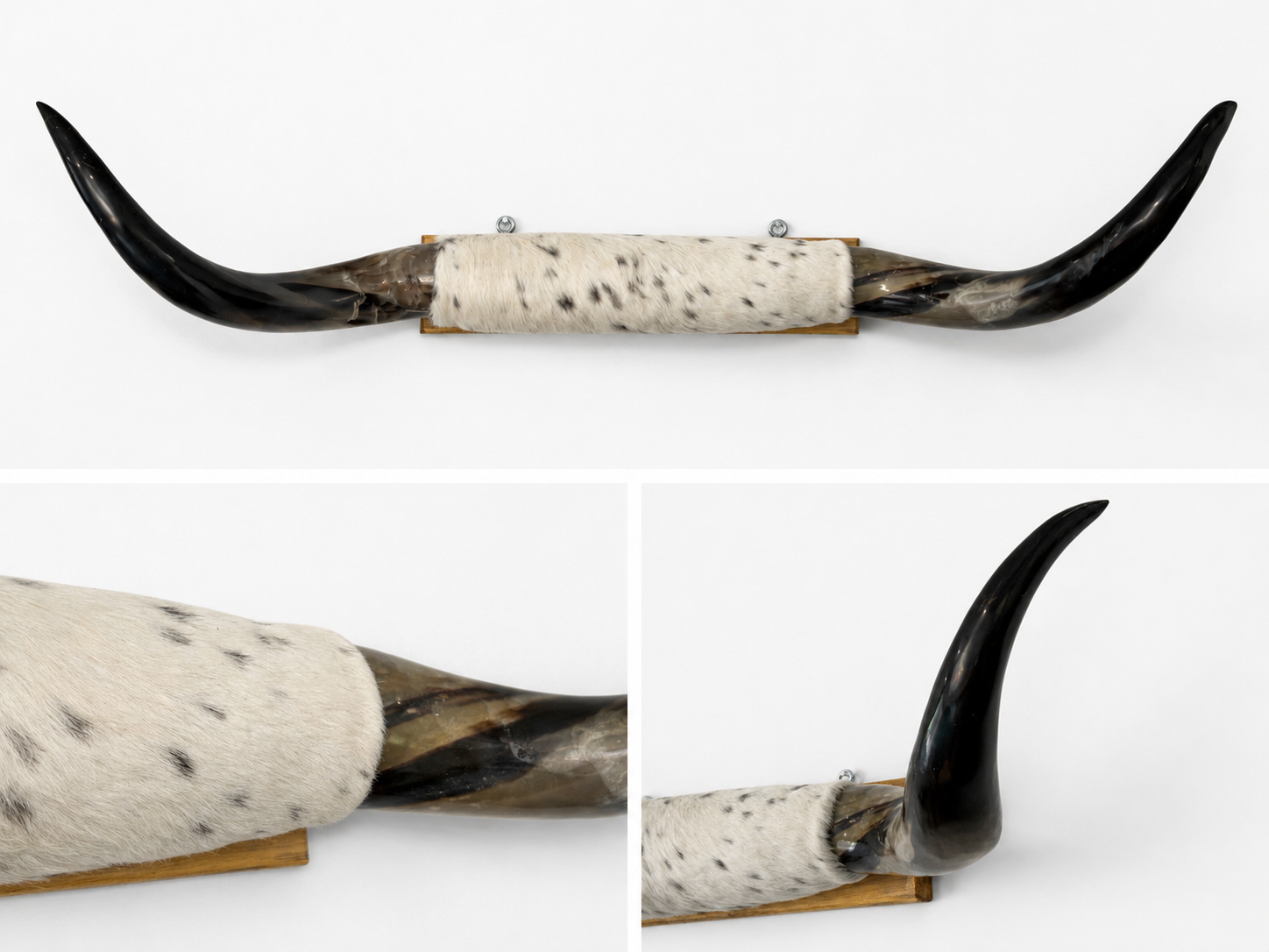 Bull Horns - Black/Grey/White