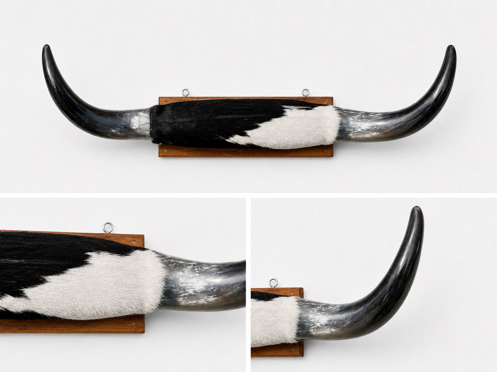 Bull Horns - Black/White