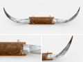 Brown/Cream - Long Horns