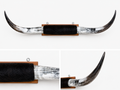 Black/White - Long Horns